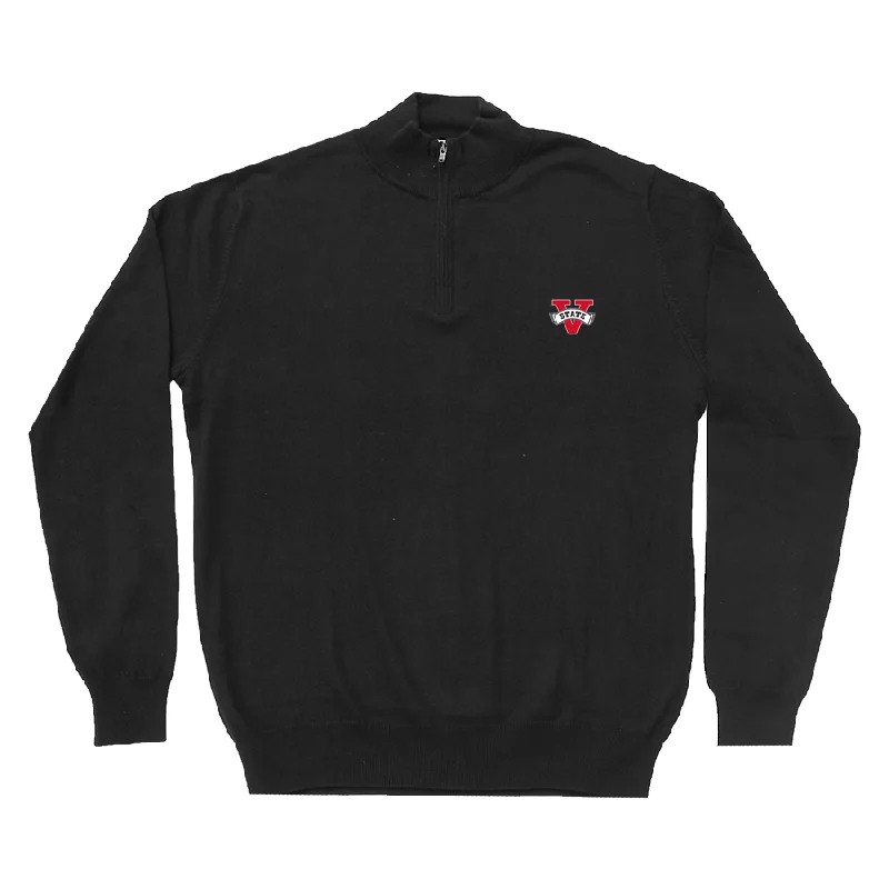 VSU Cotton/Cashmere Pullover Black